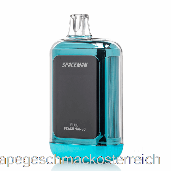 Spaceman Curve 18k Einweg-Vape-Geschmack In Blue Peach Mango